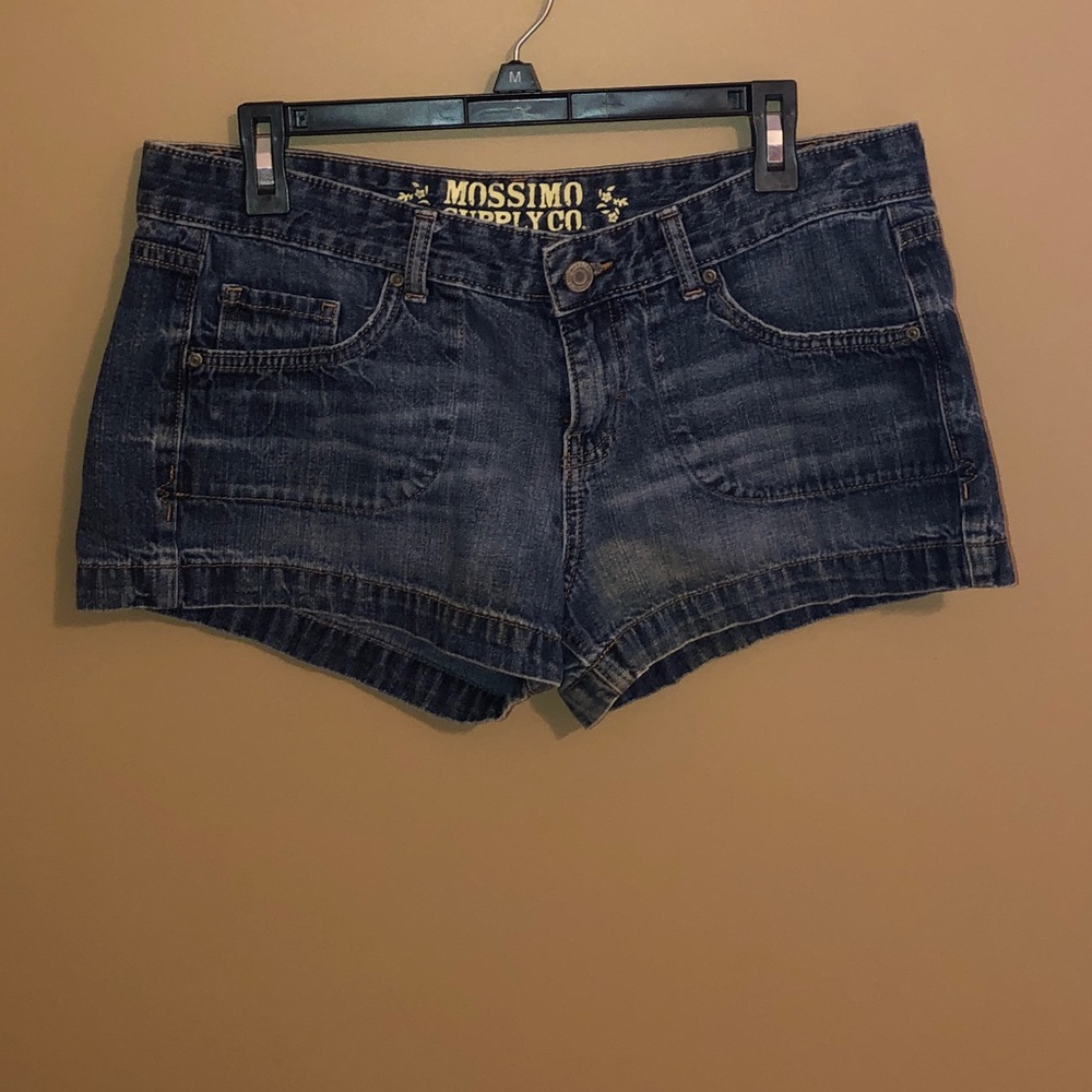 blue jeans shorts